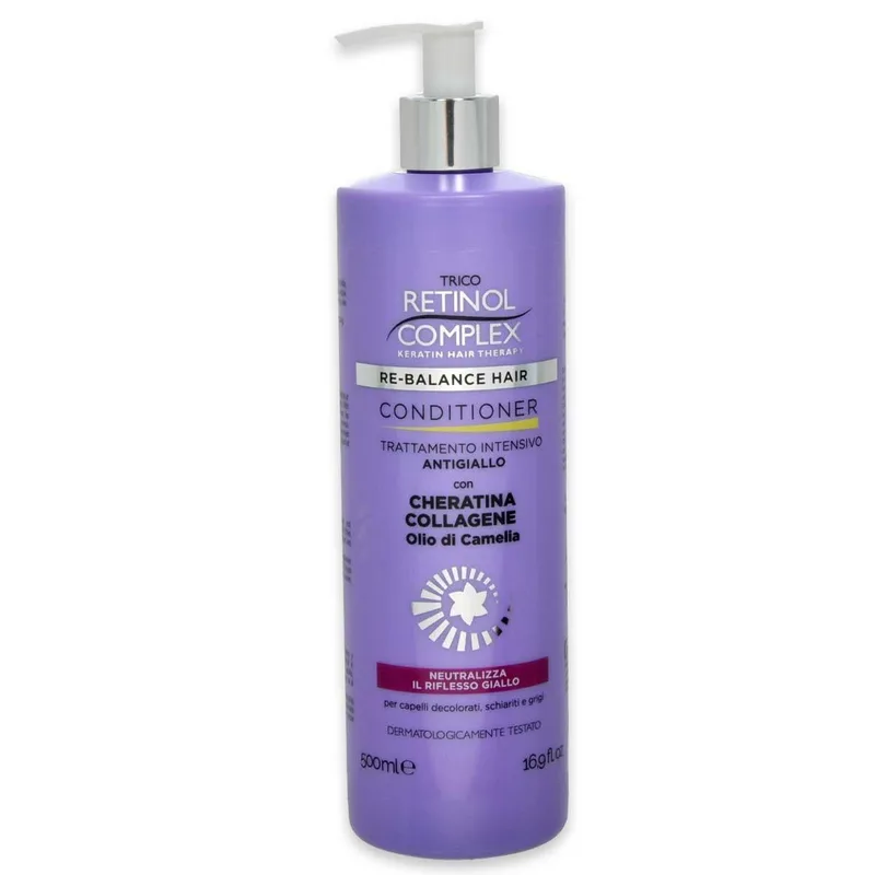 Keratin complex Balm 500 ml intensive anti-yellow keratin & camellia oil