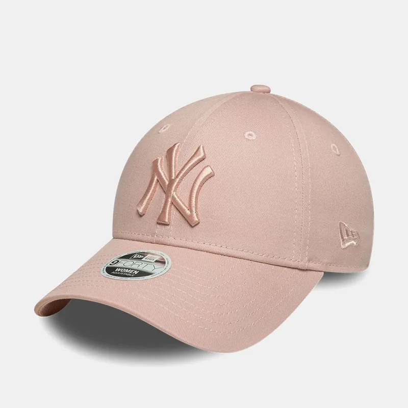 NEW ERA WOMEN'S NEW YORK YANKEES MLB LEAGUE ESSENTIALS 9FORTY ADJUSTABLE CAP ΡΟΖ
