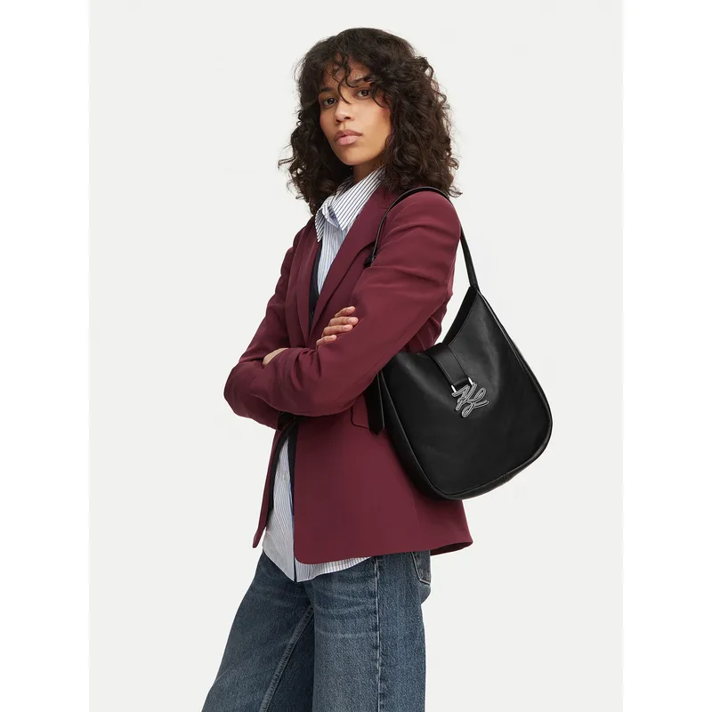 Τσάντα KARL LAGERFELD B2W30259 Μαύρο