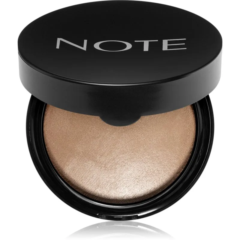 Note Cosmetique Baked Powder λαμπρυντική ψημένη πούδρα απόχρωση 02 Honey Warm 10 γρ