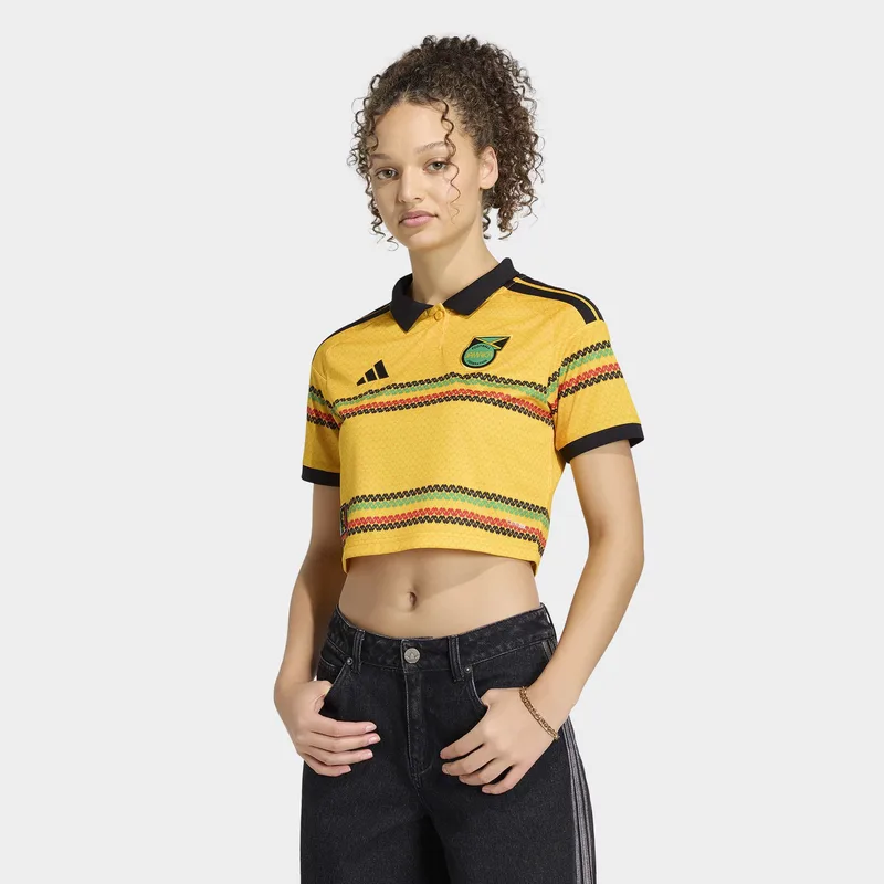 adidas Εθνική Τζαμάικας x Bob Marley 2026 Γυναικείο Cropped T-Shirt (9000274342_75594)