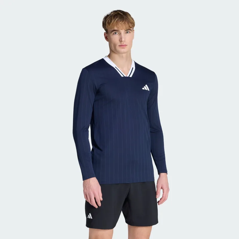 adidas M Tennis Climacool Long Sleeve Top (9000277693_24222)