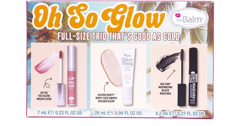 theBalm Holiday Trio Box Set Gift Box for a Perfect Vegan Look