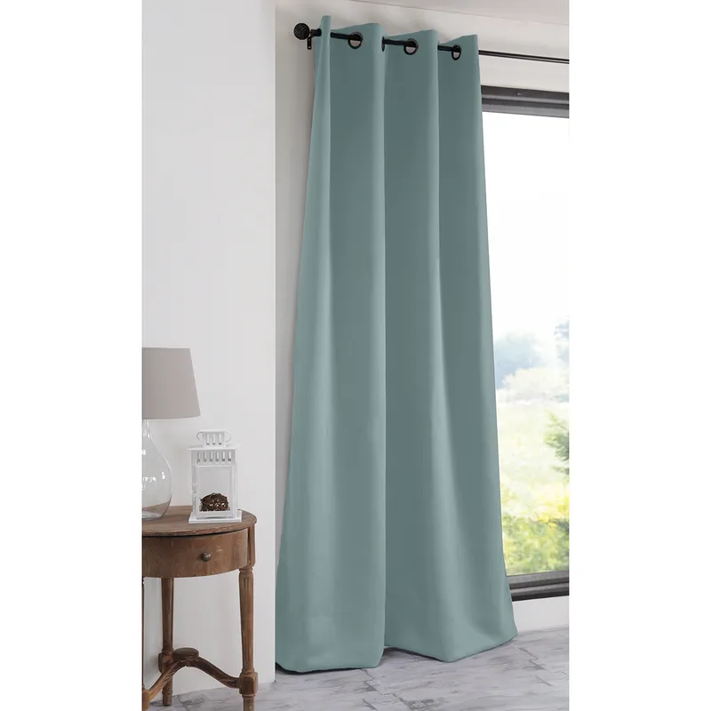 Κουρτίνα (135x250) Με Τρουκς S-F Notte Jade R61840025