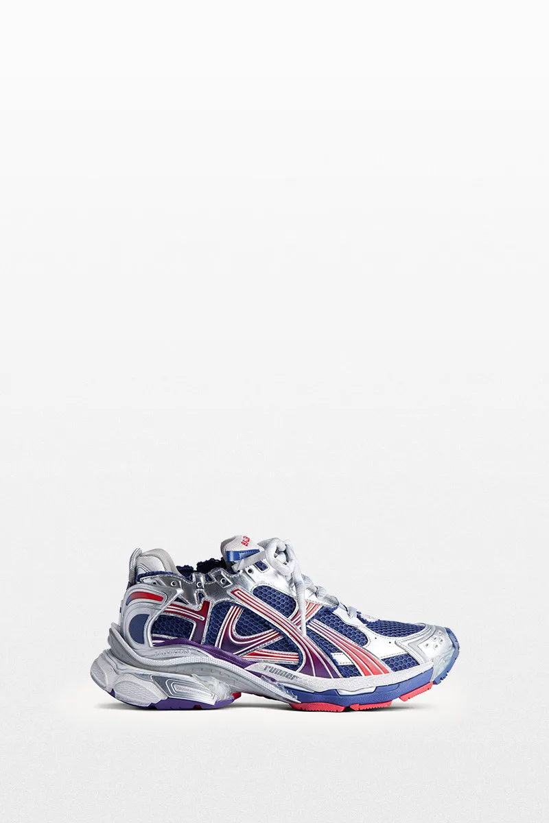 BALENCIAGA Ανδρικό Πολύχρωμο Runner Lace-Up Sneakers