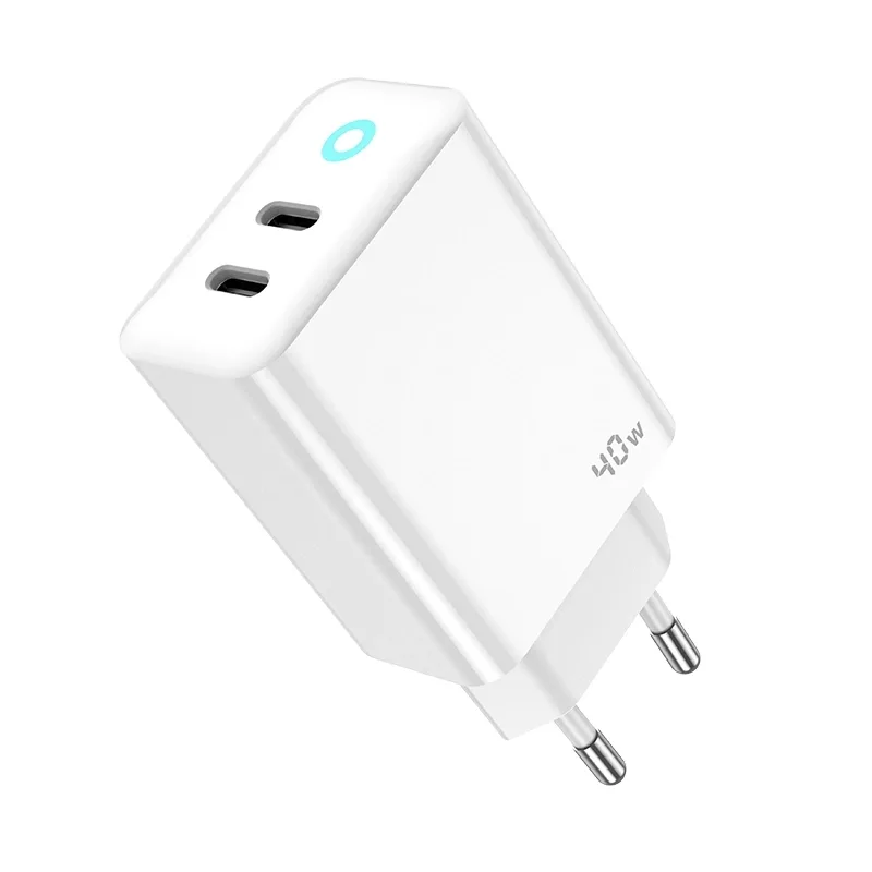 Jellico 40W 2x USB-C Charger White (EU19)