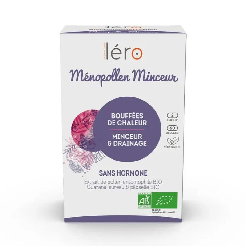 Lero Menopollen Slimming and Hot Flashes Organic 60 capsules