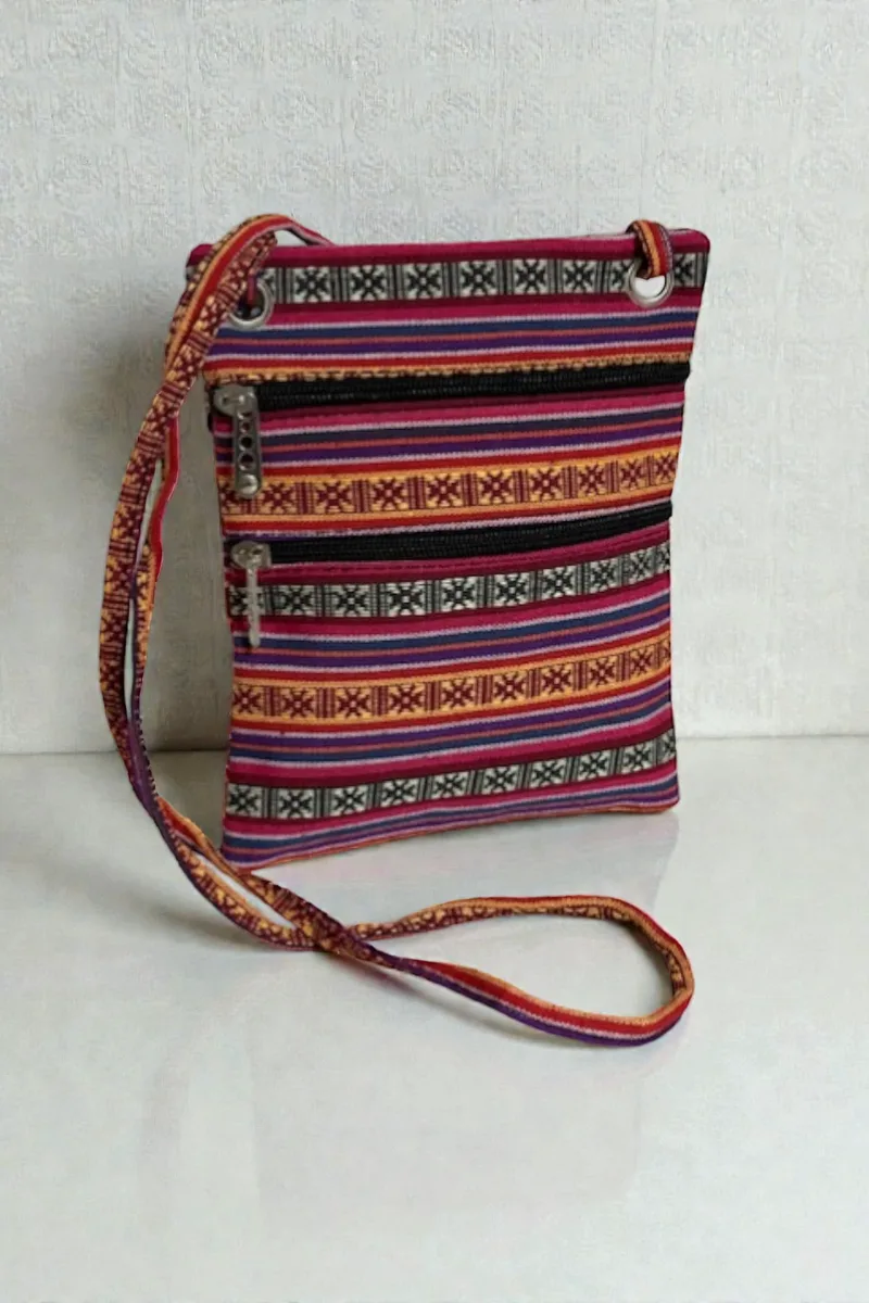 ΓΥΝΑΙΚΕΙΑ ΤΣΑΝΤΑ ΧΙΑΣΤΙ BOHO ΥΦΑΣΜΑΤΙΝΗ ΡΟΖ
