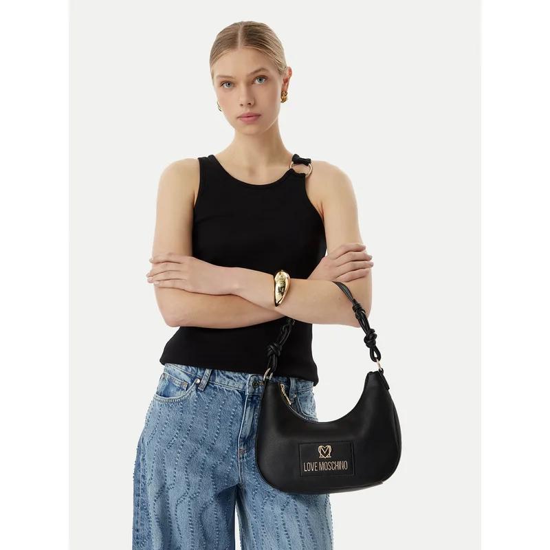 Τσάντα LOVE MOSCHINO JC4237PP0OKC0000 Μαύρο