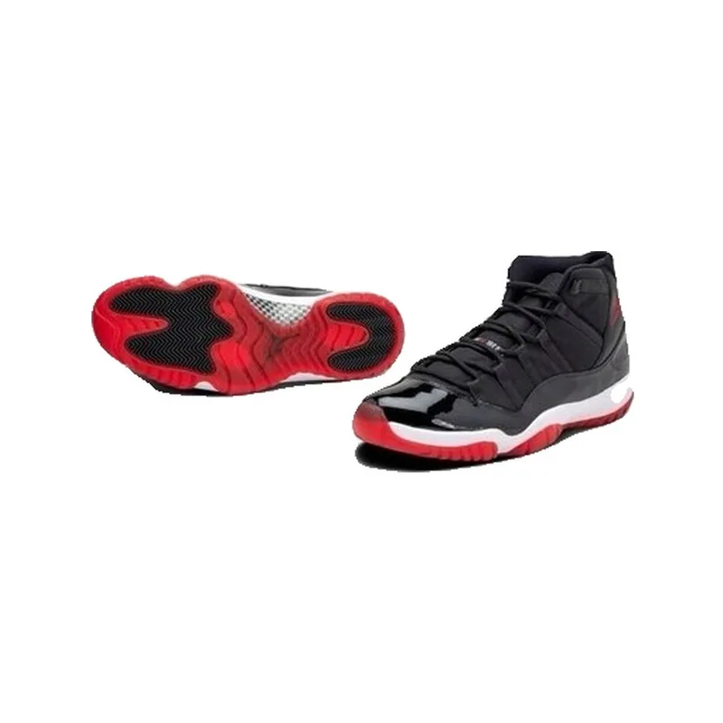 Παπούτσια του Μπάσκετ Nike Baskets air jordan 11 retro bred cuir