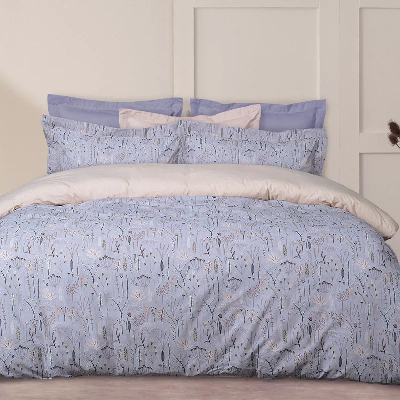 Σεντόνια Ημίδιπλα Με Λάστιχο Σετ Das Home Casual 5416 Purple 120x200+35, 170x260