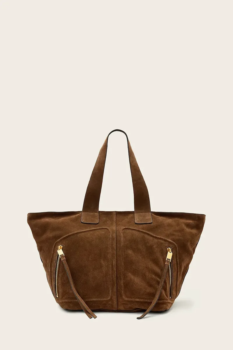 AllSaints shopper γυναικεία δερμάτινη σουέτ JEAN