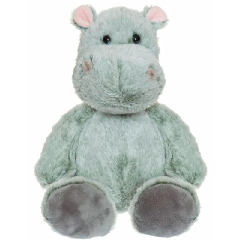Λούτρινο Teddy Kompaniet Ιπποπόταμος Πράσινος 36cm