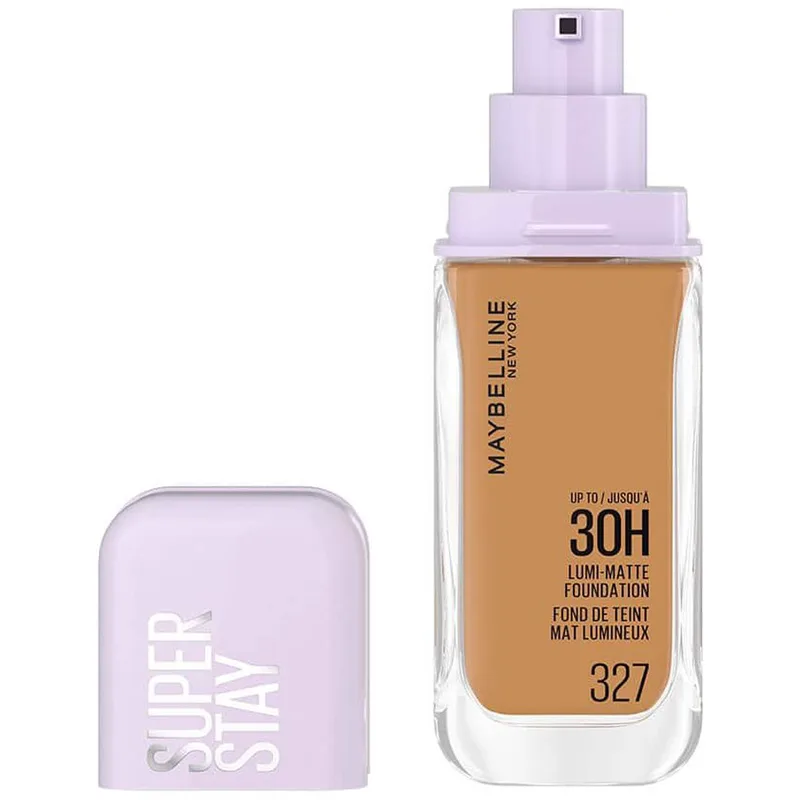Maybelline Super Stay Lumi Matte Foundation Υγρό Βελούδινο Ματ Foundation Μεγάλης Διάρκειας 35ml - 327