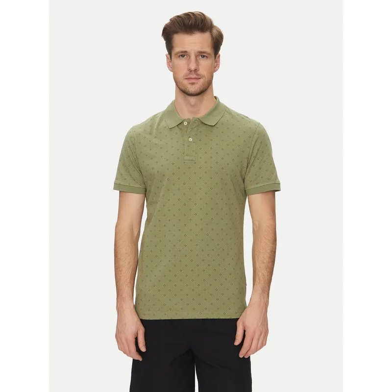 Blend Polo 20718261 Πράσινο Regular Fit
