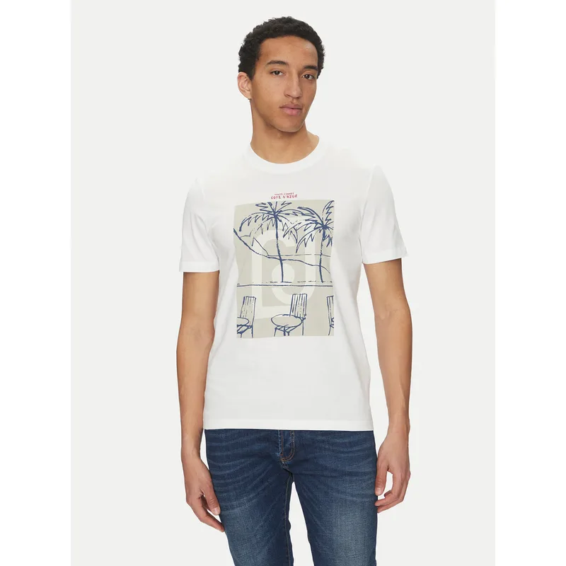 Liu Jo T-Shirt QA5189 J4924 Λευκό Regular Fit
