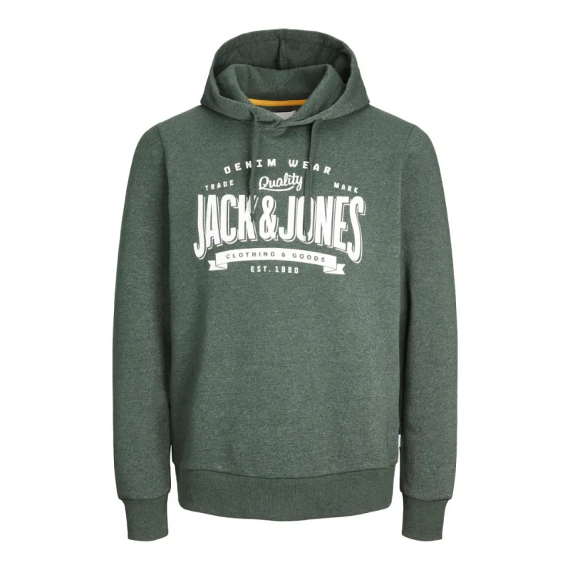 Hoodie φούτερ "JJElogo" με μεταξοτυπία,by Jack & Jones +Fit - Mountain View