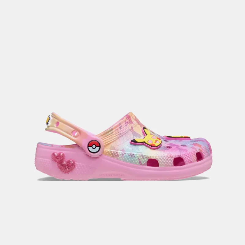 Crocs Pikachu Ροζ Classic Clog Παιδικά Σανδάλια (9000262294_1523)