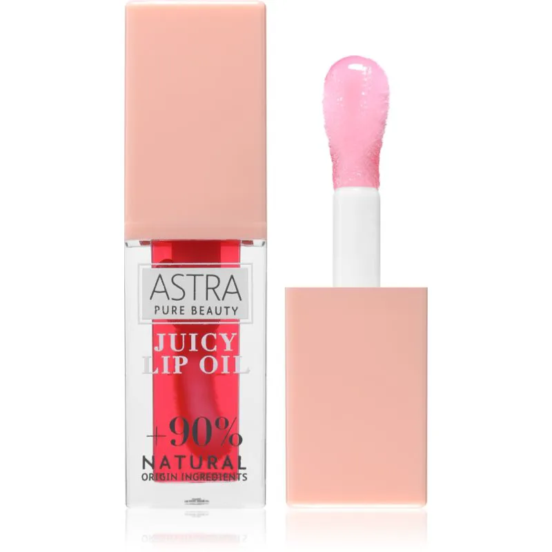 Astra Make-up Pure Beauty Juicy Lip Oil θρεπτικό λιπ γκλος απόχρωση 02 red oasis 5 ml