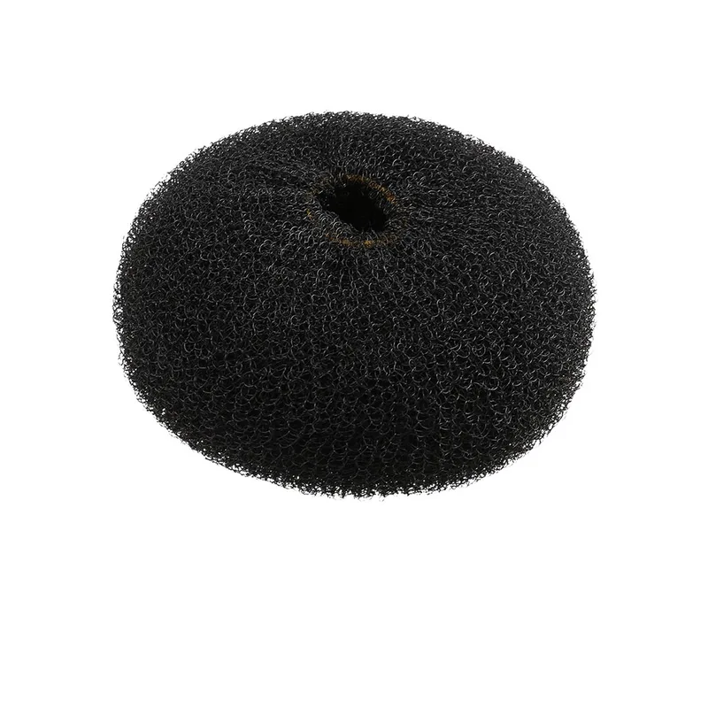 Lussoni Hair Bun Ring - Black Large