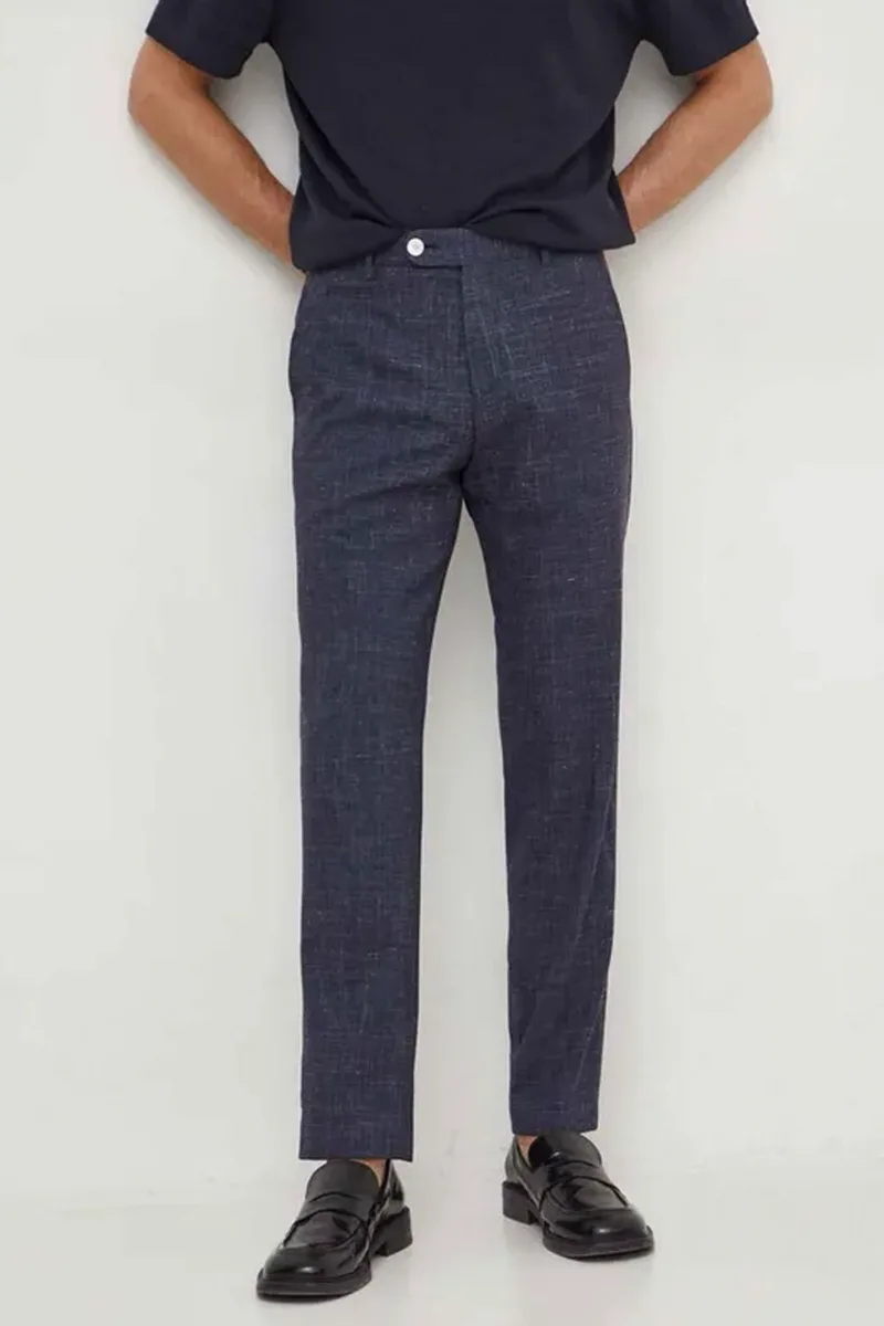 BOSS ΠΑΝΤΕΛΟΝΙ ΚΟΣΤΟΥΜΙΟΥ SLIM FIT H-GENIUS-242 ΜΠΛΕ