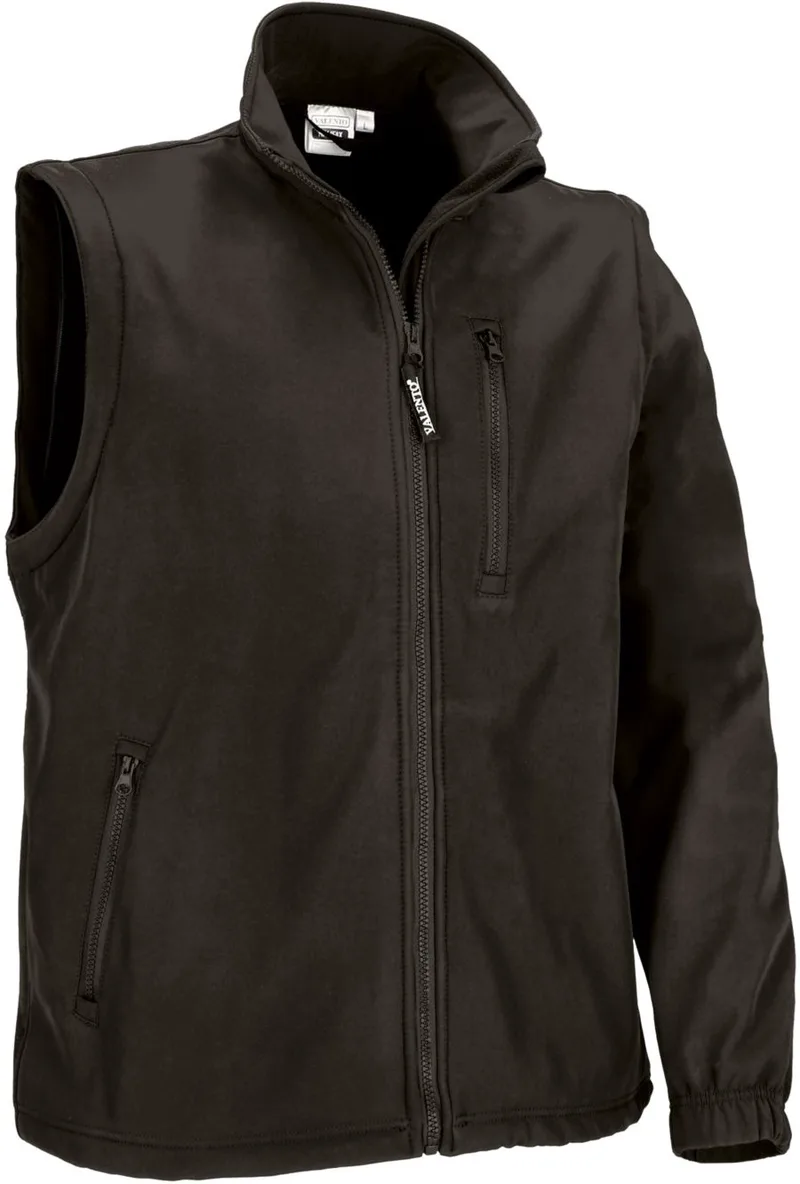 Μπουφάν Softshell με αποσπώμενα μανίκια HALIFAX Valento CQVAHALNG Black