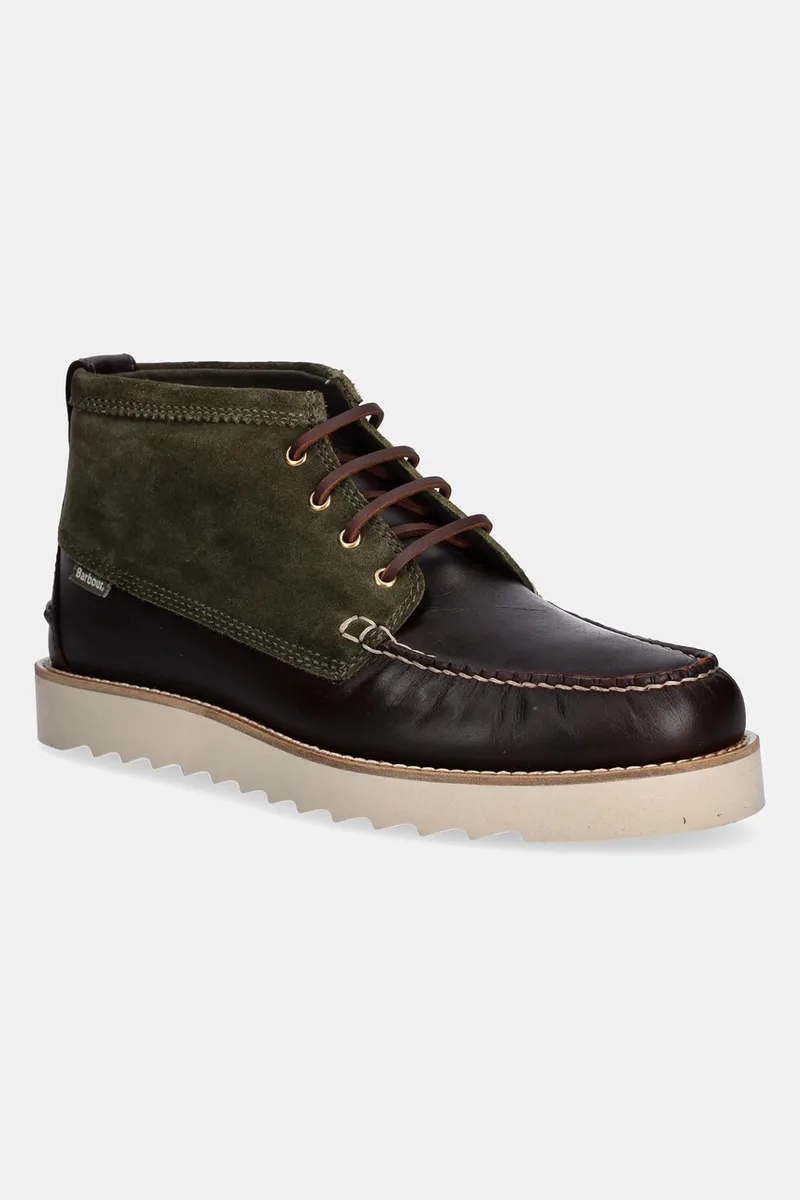Ψηλά δερμάτινα παπούτσια Barbour Hadston