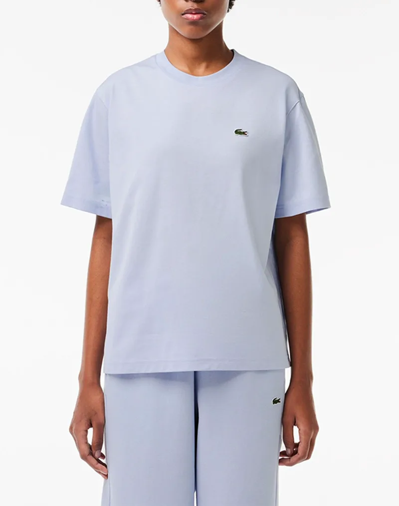 LACOSTE ΜΠΛΟΥΖΑ ΚΜ TEE-SHIRT SS 3TF7215-J2G LightBlue