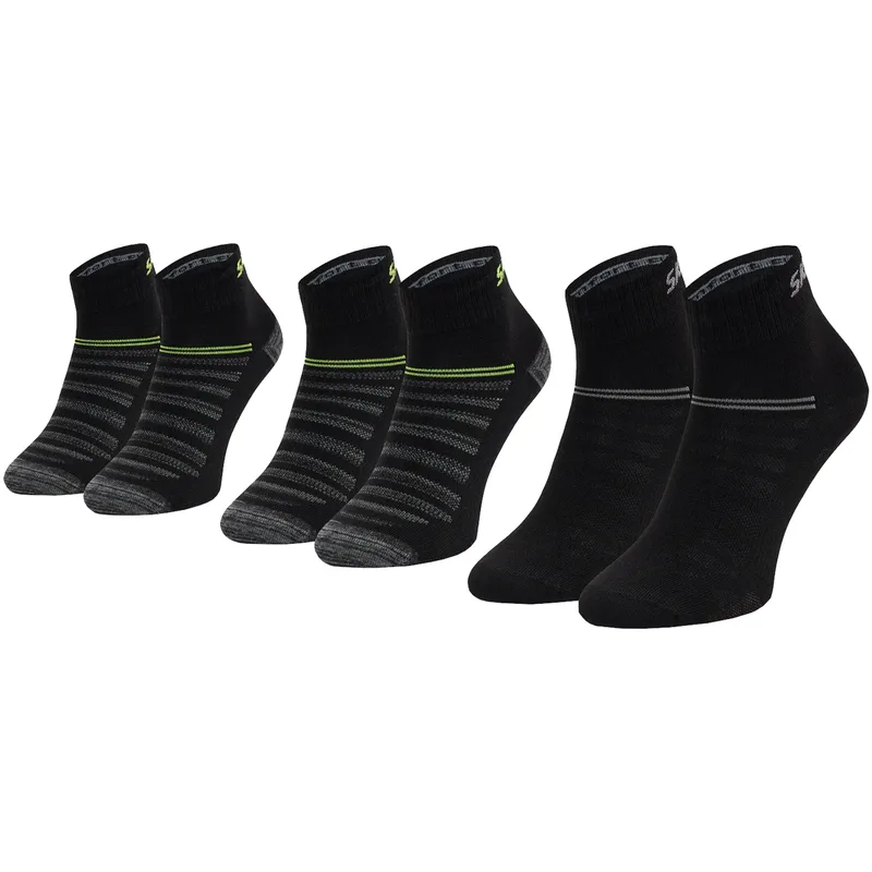 Αθλητικές κάλτσες Skechers 3PPK Unisex Mesh Ventilation Quarter Socks