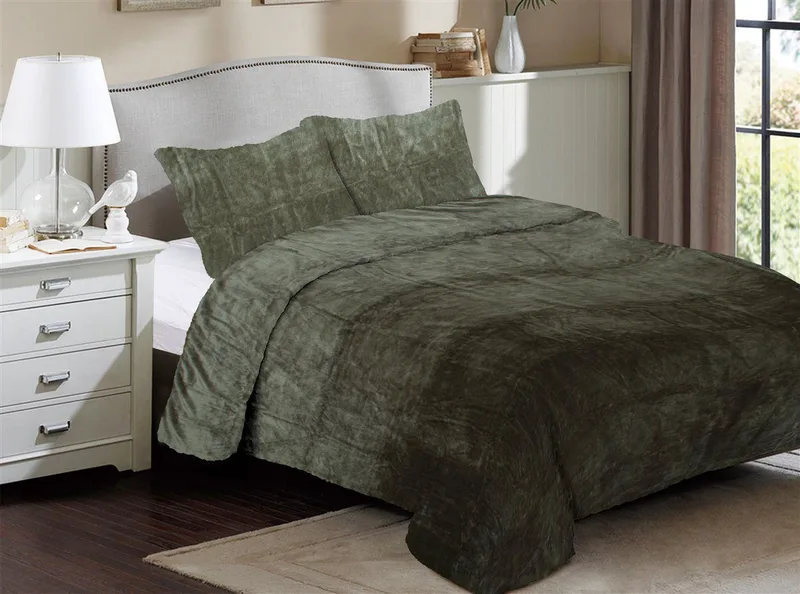 Κουβέρτα Coral Fleece Μονή 160x220εκ. Solid 07 Olive DimCol 33422506005 (Ύφασμα: Polyester, Χρώμα: Λαδί, Μέγεθος: Μονά) - DimCol - 33422506005