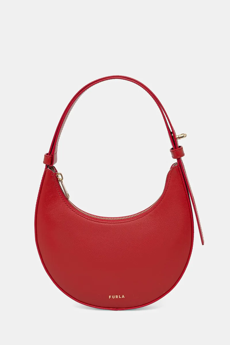 Furla μικρή γυναικεία δερμάτινη τσάντα Deliza Mini Shoulder Bag
