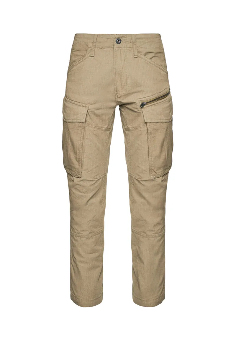G Star Cargo Παντελόνι της σειράς Rovic Zip 3D Tapered - D02190 C951 C631 Cavalry