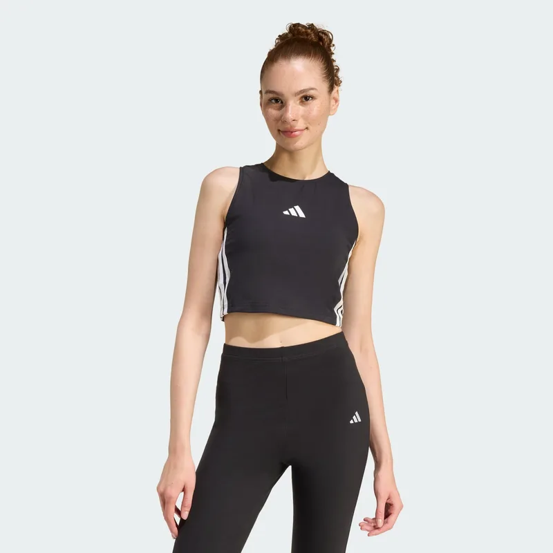 adidas sportswear Essentials 3-Stripes Padded Γυναικείο Αμάνικο T-Shirt (9000264846_1469)
