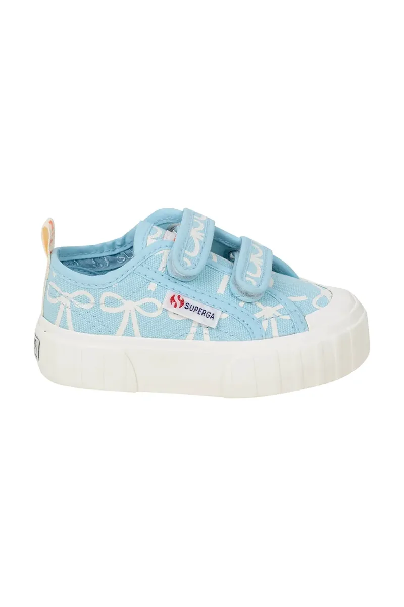 Παιδικά πάνινα παπούτσια Tinycottons BOWS SNEAKERS X SUPERGA