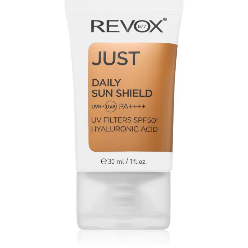 Revox B77 JUST Daily Sun Shield προστατευτική κρέμα προσώπου SPF 50+ 30 ml