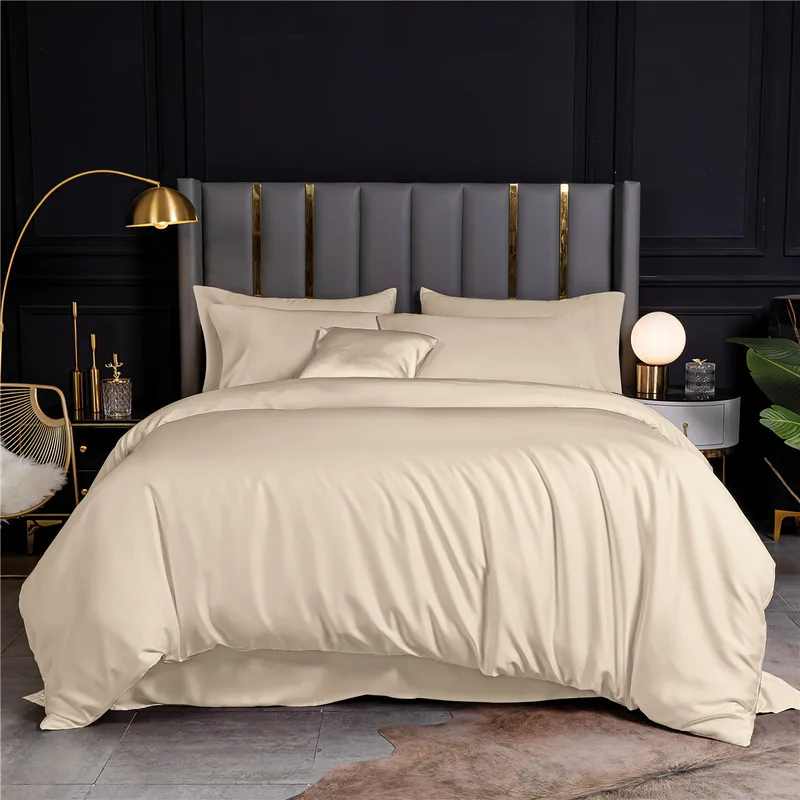 Σετ Μαξιλαροθήκες 2 Τεμαχίων Rythmos Bamboo Μπεζ 50x70