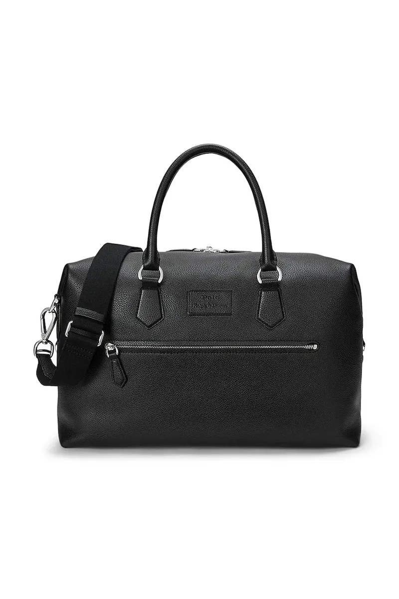 Δερμάτινη τσάντα Polo Ralph Lauren 36,8 x 29,2 x 18,4 cm