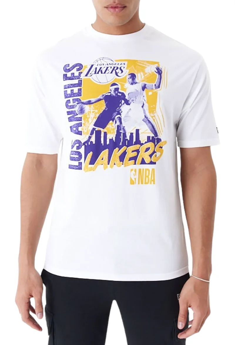 Μπλούζα Κοντομάνικη New Era Nba Player Graphic Os Lo 60435505-100