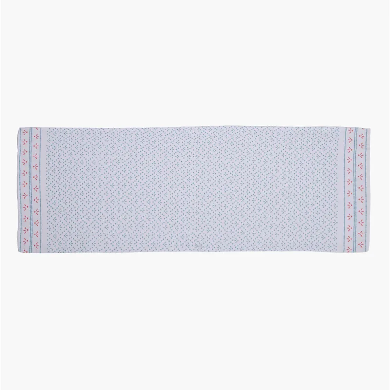 Τραβέρσα (45x140) Nef-Nef Homeware Blue Ishmar Ecru - Aqua