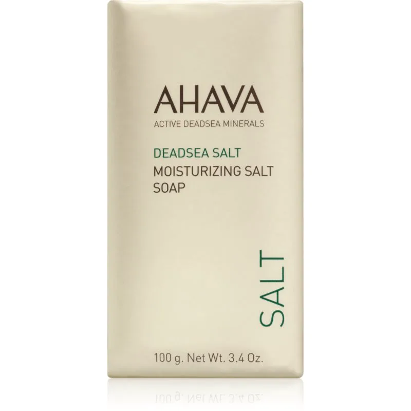 AHAVA Dead Sea Salt ενυδατικό σαπούνι με αλάτι απο τη Νεκρά Θάλασσα 100 γρ