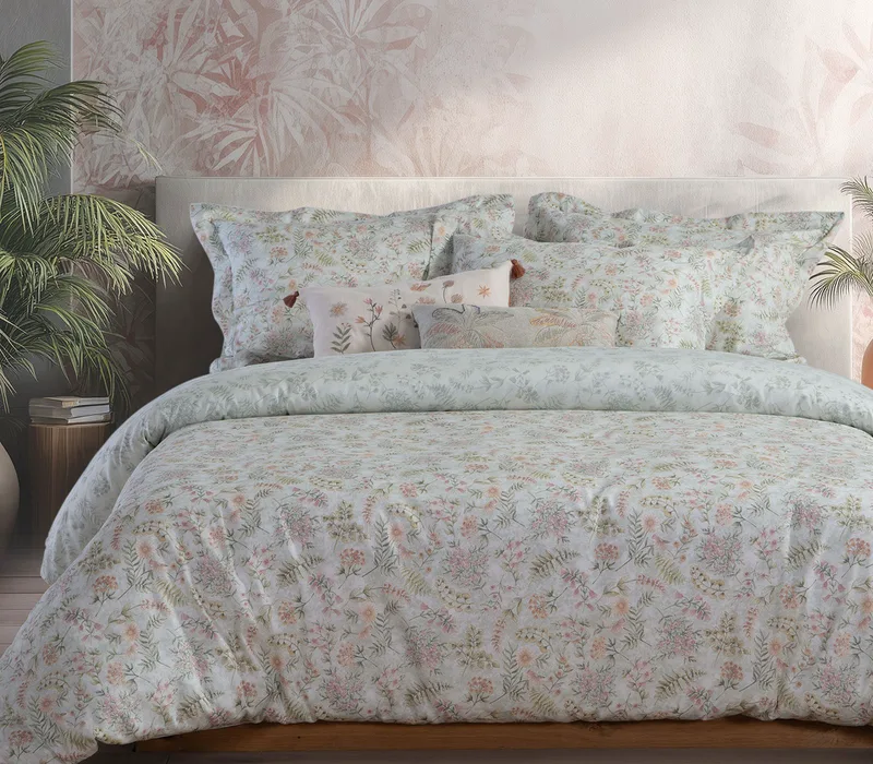Σετ Σεντόνια King Size 4 Τεμαχίων Nef-Nef Blessing Mint 270x280