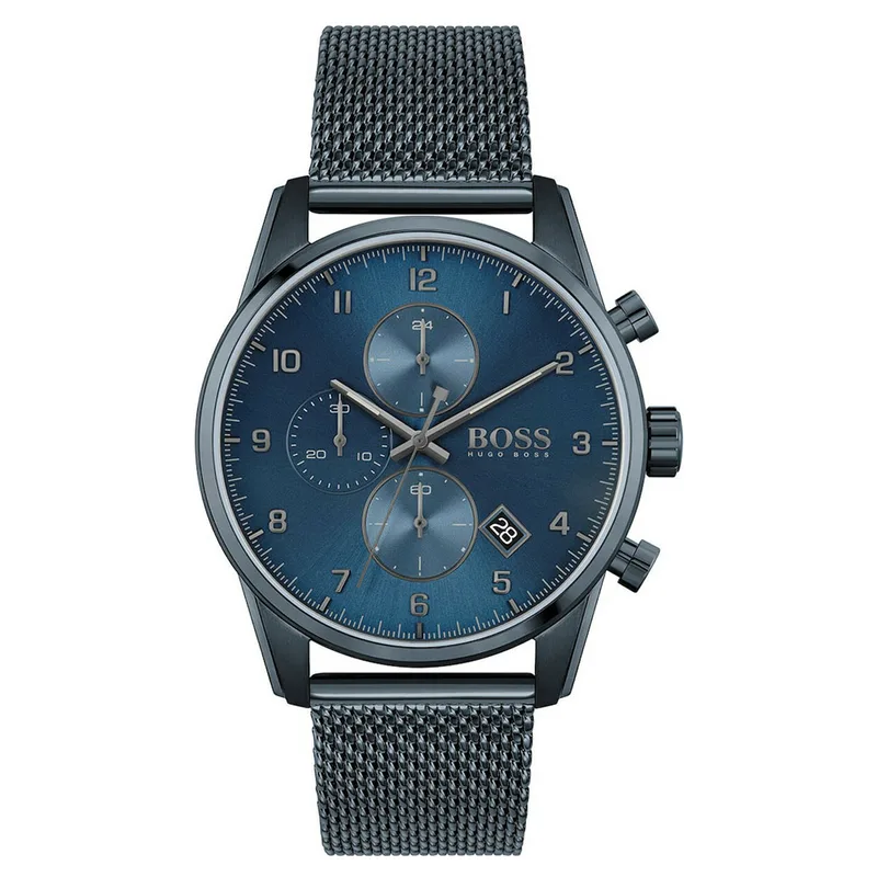 HUGO BOSS Skymaster Mesh Stainless Steel 1513836