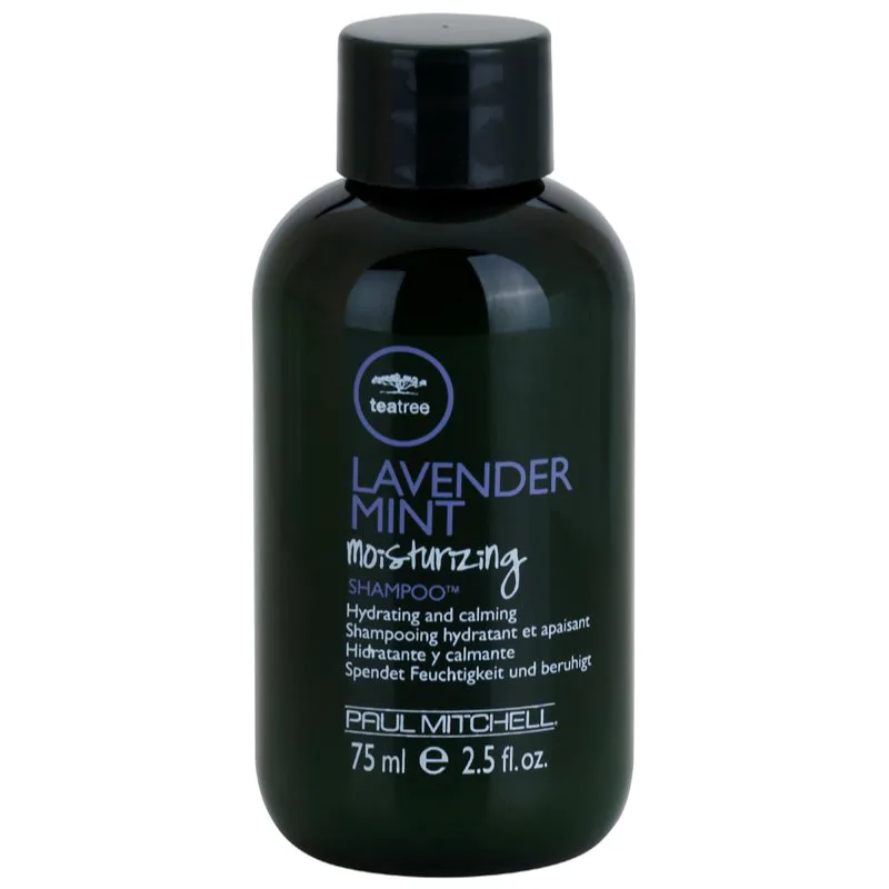Paul Mitchell Tea Tree Lavender Mint ενυδατικό και καταπραϋντικό σαμπουάν για ξηρά και ατίθασα μαλλιά 75 ml