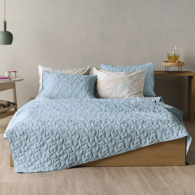 Κουβερλί Ημίδιπλο (180x240) Kentia Loft Imani 19 Ciel