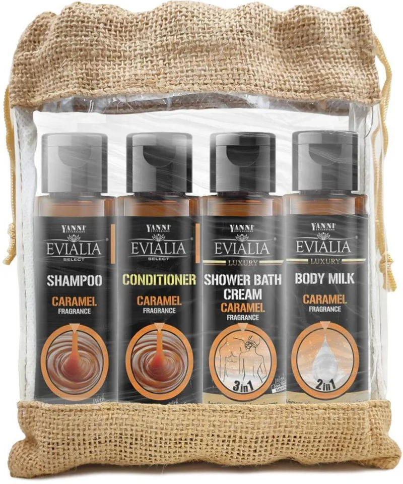ΣΕΤ ΔΩΡΟΥ ΠΕΡΙΠΟΙΗΣΗ ΣΩΜΑΤΟΣ EVIALIA CARAMEL 4TMX