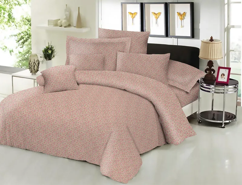 Σεντόνι Μεμονωμένο Εμπριμέ Polycotton Διπλό Με Λάστιχο 150x200+22εκ. Little Rose Μπεζ Komvos Home 7002188-58F (Τύπος κατωσέντονου: Με Λάστιχο, Ύφασμα: 50% Cotton-50% Polyester, Χρώμα: Μπεζ, Μέγεθος: Διπλά) - KOMVOS HOME - 7002188-58F