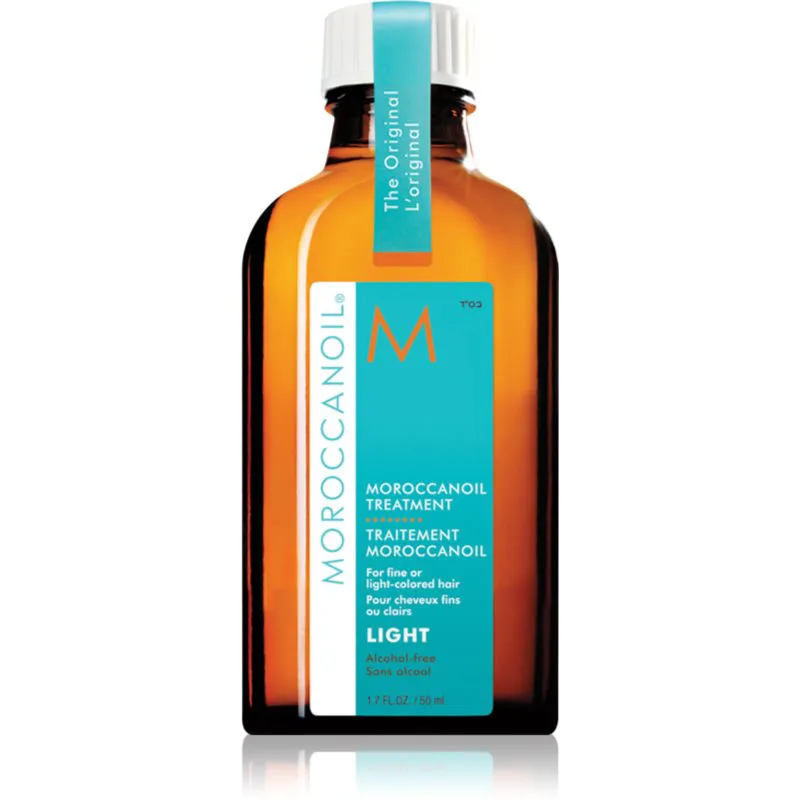 Moroccanoil Treatment Light λάδι για λεπτά, βαμμένα μαλλιά 50 ml