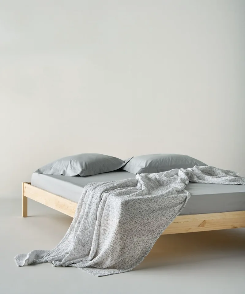 Κουβέρτα King Size Kentia Evanthia 22 White-Grey 260x240