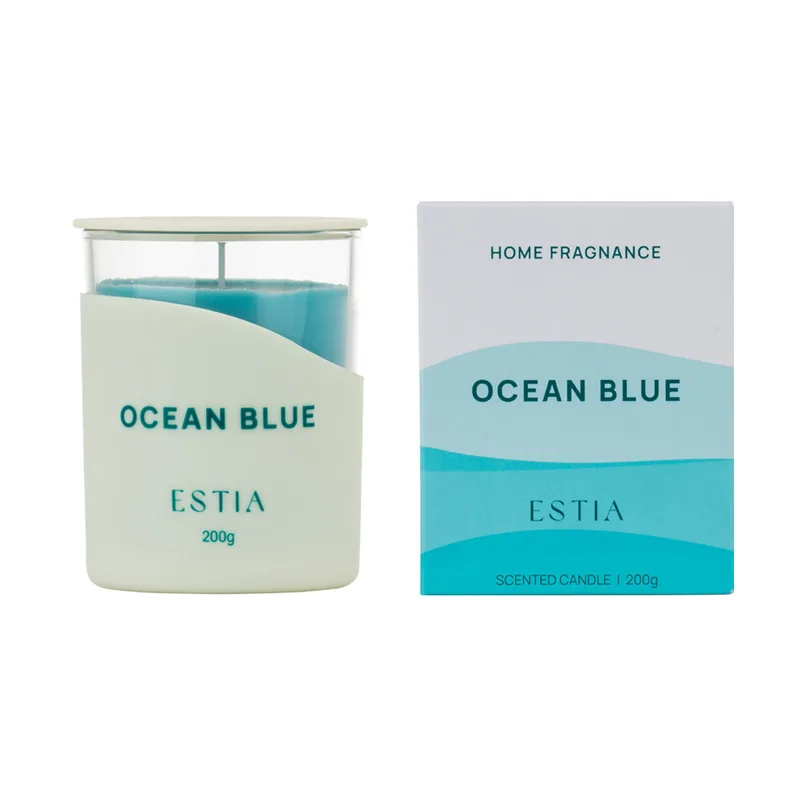 Αρωματικό Κερί Ocean Blue 200gr Estia 04-41311 - estia - 04-41311