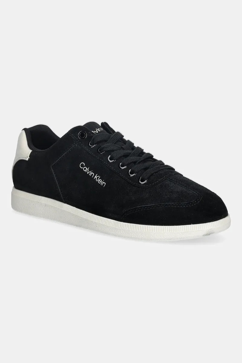 Σουέτ sneakers Calvin Klein LOW CUPSOLE LACEUP SU